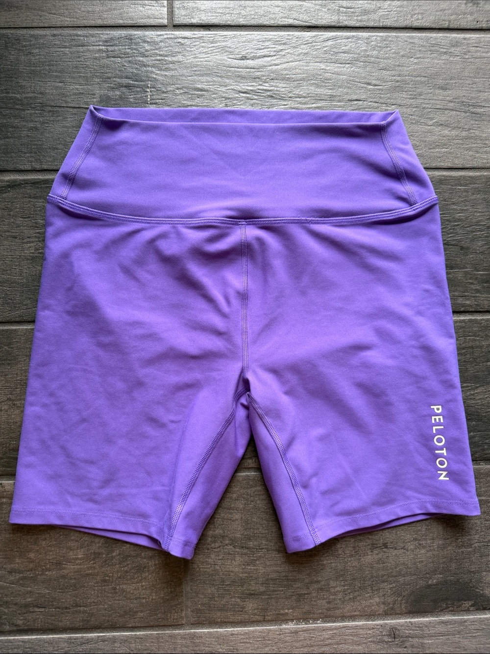 Peloton Women's Violet Mid-Rise Bike Shorts